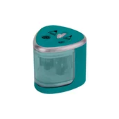 Temperówki - Strigo, Temperówka elektryczna na dwie grubości, zielona - miniaturka - grafika 1