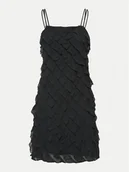 Sukienki - YAS Sukienka koktajlowa Danci 26035272 Czarny Regular Fit - miniaturka - grafika 1