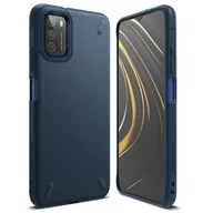 Etui i futerały do telefonów - Ringke Onyx wytrzymałe etui pokrowiec Xiaomi Poco M3 granatowy (OXXI0002) - miniaturka - grafika 1