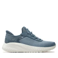Sneakersy damskie - Sneakersy Skechers Bobs Squad Chaos-In Color 117504/SLT Niebieski - miniaturka - grafika 1