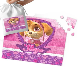PUZZLE - PSI PATROL SKAY WZORY Z BAJEK I GIER DLA DZIECI 35el + WORECZEK - Puzzle - miniaturka - grafika 1