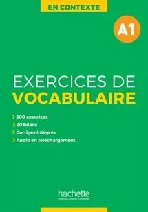En Contexte Exercices de vocabulaire A1 podr Praca zbiorowa - Książki do nauki języka francuskiego - miniaturka - grafika 1