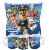 Gadżety dla niej i dla niego - ZESTAW PODUSZKA + KUBEK Prezent PSI PATROL PIESKI + IMIĘ 8 - miniaturka - grafika 1