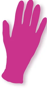 Efalock, rękawiczki nitrylowe, S, różowe - Pozostałe akcesoria fryzjerskie - miniaturka - grafika 1