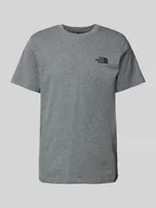 Koszulki męskie - T-shirt z nadrukiem z logo model ‘SIMPLE DOME’ - miniaturka - grafika 1