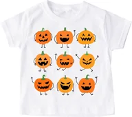 Koszulki dla dziewczynek - koszulka na dzień dyni - koszulka na Halloween - miniaturka - grafika 1