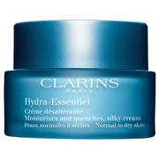 Kremy do twarzy - Clarins Hydra-Essentiel Silky Cream krem nawilżający z ujednolicającą i rozjaśniającą skórę formułą 50 ml - miniaturka - grafika 1