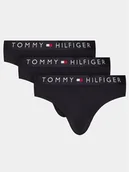 Majtki męskie - Tommy Hilfiger Komplet 3 par slipów UM0UM03182 Granatowy - miniaturka - grafika 1