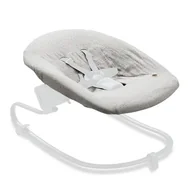 Leżaczki i huśtawki - hauck Pokrowiec na huśtawkę Alpha Bouncer Premium, Alpha Bouncer Deluxe, Alpha Bouncer 2w1, oddychająca szyfonowa bawełna, 85 cm x 74 cm x 0,25 cm, beżowy w kropki - miniaturka - grafika 1