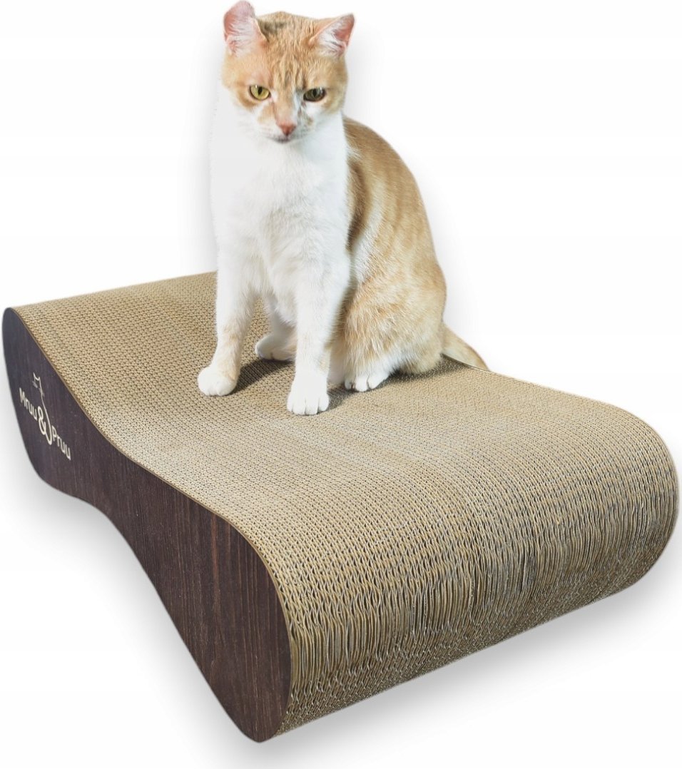 Drapak dla kota brązowy szeroki MIMI 70x23x40 cm MruuPruu