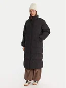 Kurtki damskie - adidas Kurtka zimowa adicolor JX2957 Czarny Loose Fit - miniaturka - grafika 1