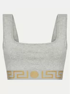 Bielizna sportowa damska - Versace Biustonosz top 1013323 Szary - miniaturka - grafika 1