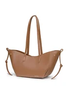 Torebki damskie - Puccini Shopper bag w kolorze jasnobrązowym - 50 x 22 x 17 cm - miniaturka - grafika 1