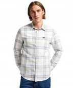 Koszule męskie - Koszula Lee LEESURE SHIRT 112363901 Shy Blue XXL - miniaturka - grafika 1