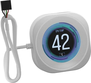 CORSAIR WAK NAUTILUS LCD Module White - Chłodzenie wodne - miniaturka - grafika 1