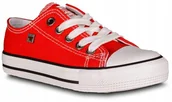 Buty dla dziewczynek - TRAMPKI DZIECIĘCE BIG STAR CZERWONY FF374201R33 - miniaturka - grafika 1