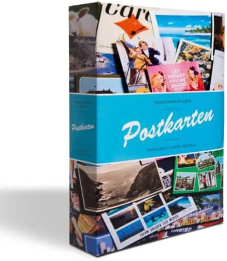 ALBUM NA POCZTÓWKI 200 SZTUK KLASERY ETUI ZESZYT NA KARTKI