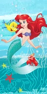 Ręczniki - Ręcznik bawełna 140x70cm Ariel Mała Syrenka - miniaturka - grafika 1
