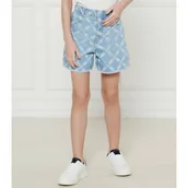 Spodnie i spodenki dla dziewczynek - Michael Kors KIDS Jeansowe szorty Regular Fit - miniaturka - grafika 1