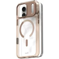 Etui i futerały do telefonów - Etui MOSHI iGlaze MagSafe do Apple iPhone 17 Pro Max Przezroczysto brązowy - miniaturka - grafika 1