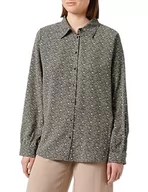 Bluzki damskie - Sidona Bluzka damska, czarny, beżowy, XXL - miniaturka - grafika 1