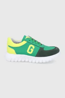 Buty dla chłopców - Guess buty dziecięce kolor zielony - grafika 1