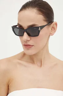 Jimmy Choo okulary przeciwsłoneczne damskie kolor czarny 0JC5011U - Okulary przeciwsłoneczne - miniaturka - grafika 1