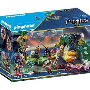 Playmobil Pirates Kryjówka skarbów Piratów 70414 - Klocki - miniaturka - grafika 1