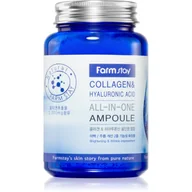 Kremy do twarzy - Kolagen Farm Stay Ampoule i Kwas Hialuronowy 250ml - miniaturka - grafika 1