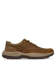 Skechers Trekkingi Knowlson 204920 DSRT Brązowy - Buty trekkingowe męskie - miniaturka - grafika 1