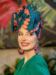 Chusta na turban Atol - Ozdoby do włosów - miniaturka - grafika 1