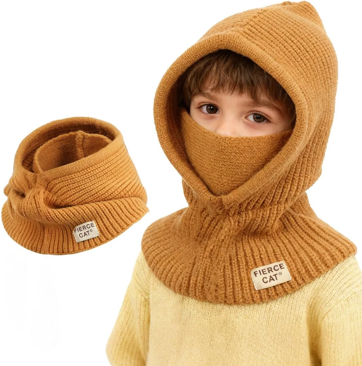 Zimowa kominiarka balaclava dla dzieci ocieplacz na szyję termiczna