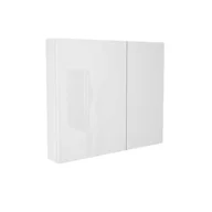 Szafki łazienkowe - Szafka łazienkowa wisząca z lustrem Devo Vena 2.0 80 cm lewa arctic white VE2-SWL2DL80-F01 - miniaturka - grafika 1