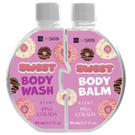 Kosmetyki kąpielowe dla dzieci - Hiskin Puzzle Body Pina Colada Zestaw Żel Do Mycia 90Ml + Balsam Do Ciała 90Ml - miniaturka - grafika 1