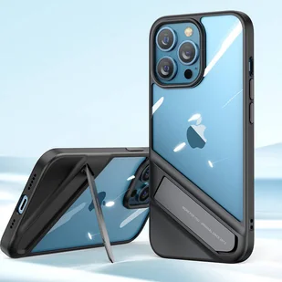 Ugreen Fusion Kickstand Case sztywne etui z żelową ramką i podstawką do iPhone 13 Pro czarny (90153) - Etui i futerały do telefonów - miniaturka - grafika 11