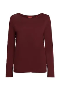 ESPRIT T-shirt damski, 600/bordowy czerwony, XS - Koszulki i topy damskie - miniaturka - grafika 1