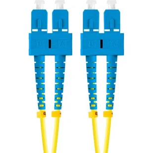 Lanberg kabel światłowodowy FO-SUSU-SD11-0100-YE 10m - Kable światłowodowe - miniaturka - grafika 3