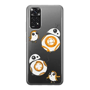 ERT GROUP etui na telefon Xiaomi REDMI NOTE 11S 4G / REDMI NOTE 11 4G, case oryginalny i oficjalnie licencjonowany przez Star Wars, wzór BB 8 010, plecki z TPU częściowo przeźroczyste - Etui i futerały do telefonów - miniaturka - grafika 1