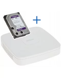 Dahua western digital ZESTAW PROMOCYJNY REJESTRATOR IP + DYSK TWARDY NVR4108-4KS2+4TB 8 KANAŁÓW NVR4108-4KS2+4TB - Rejestratory do monitoringu - miniaturka - grafika 1