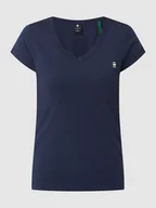 Koszulki i topy damskie - T-shirt o kroju slim fit z bawełny ekologicznej model ‘Eyben’ - miniaturka - grafika 1