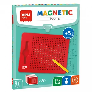 Apli Kids Magnetyczna tablica Apli Kids - Układanki dla dzieci - miniaturka - grafika 1