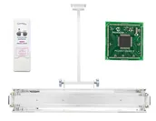 Urządzenia medyczne - NBV-2x30SL RC lampa bakteriobójcza bezp. działania sufitowa z pilotem i licznikiem - miniaturka - grafika 1