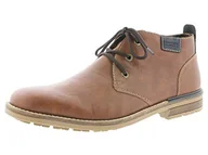 Moda i Uroda OUTLET - Rieker Męskie B1340 Desert Boots, czarne (czarne/granitowe/00), Brązowy orzech River 22, 43 EU - miniaturka - grafika 1