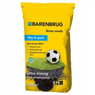 Trawa sportowa Barenbrug Uniwersal RPR Play&Sport 5kg - Trawy i trawniki - miniaturka - grafika 1