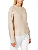 Swetry damskie - edc by ESPRIT Sweter damski, 274/beżowy 5, M - miniaturka - grafika 1