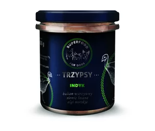 Happy Snacky Trzypsy Superfood for Dogs Karma dla Psów z Indykiem 72% Mięsa 300g - Happy Snacky - Przysmaki dla psów Happy Snacky Trzypsy Superfood for Dogs Karma dla Psów z Indykiem 72% Mięsa 300g - Happy Snacky - Przysmaki dla psów - miniaturka - grafika 1
