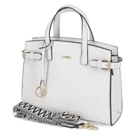 Torebki damskie - L.CREDI ISANTE torebka damska, biała, biały - miniaturka - grafika 1