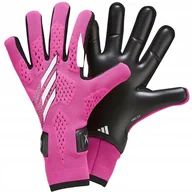 Piłka nożna - Rękawice bramkarskie adidas X GL PRO HN5569 różowy 10 - miniaturka - grafika 1