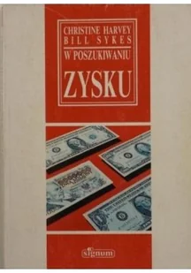 W poszukiwaniu zysku - Finanse, księgowość, bankowość - miniaturka - grafika 1