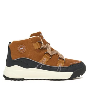 Botki Skechers Yana 180320/WTBK Biały - Botki damskie - miniaturka - grafika 1